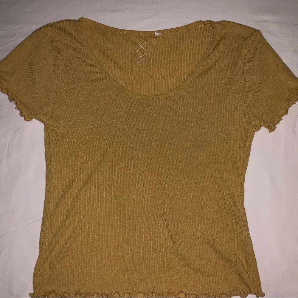 Pacsun basics cropped top
